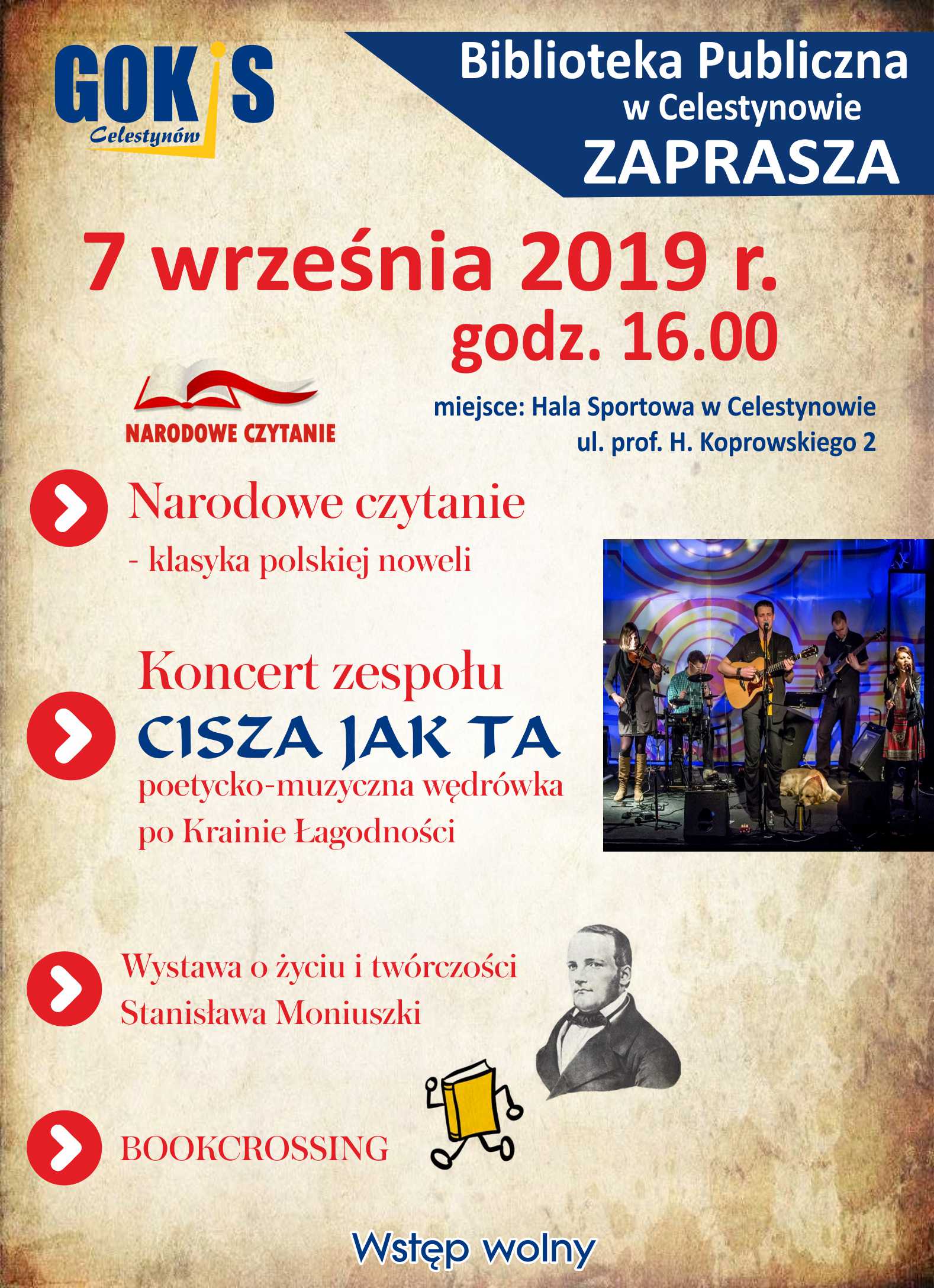 Narodowe czytanie plakat