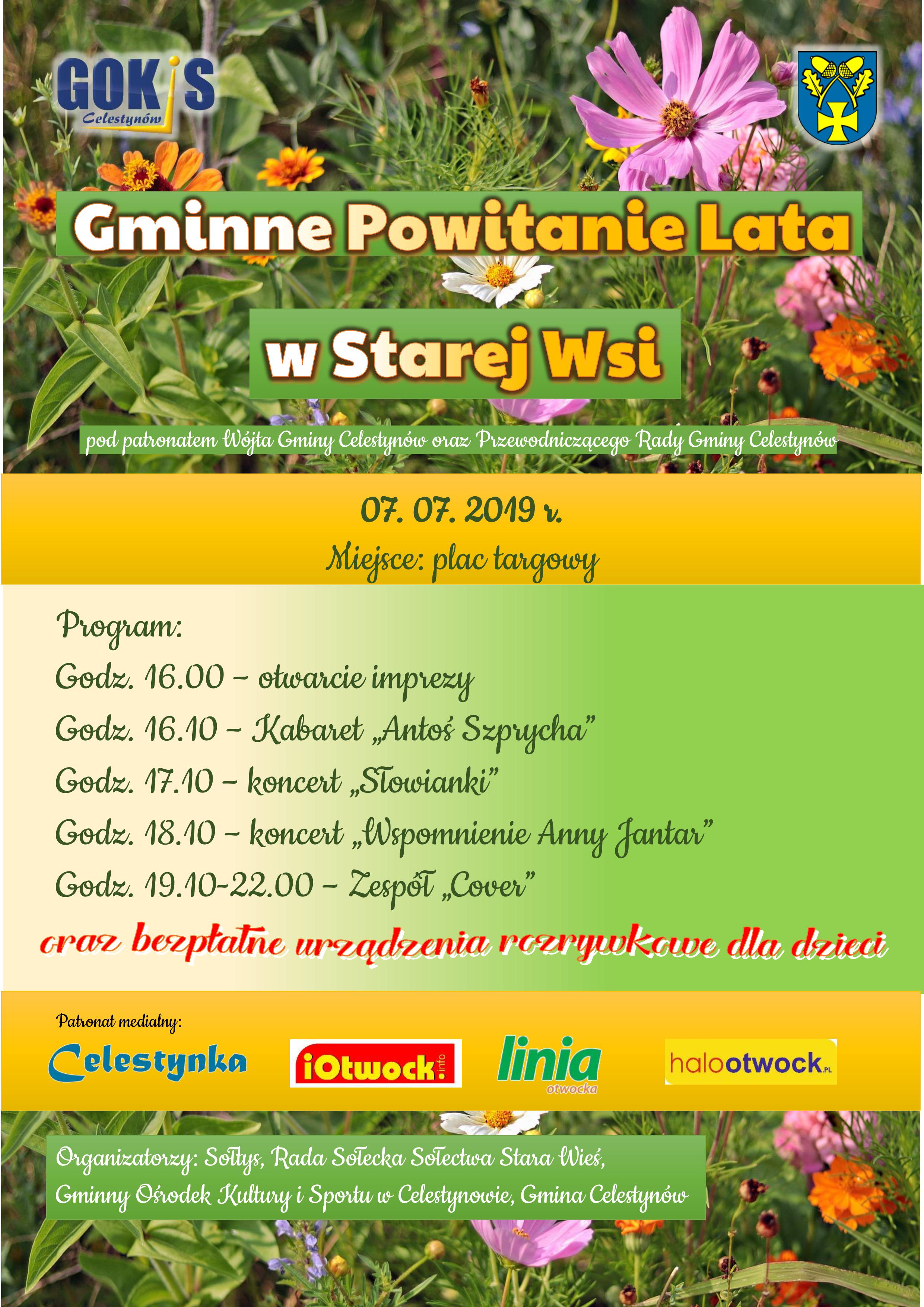 Powitanie lata w Starej Wsi plakat