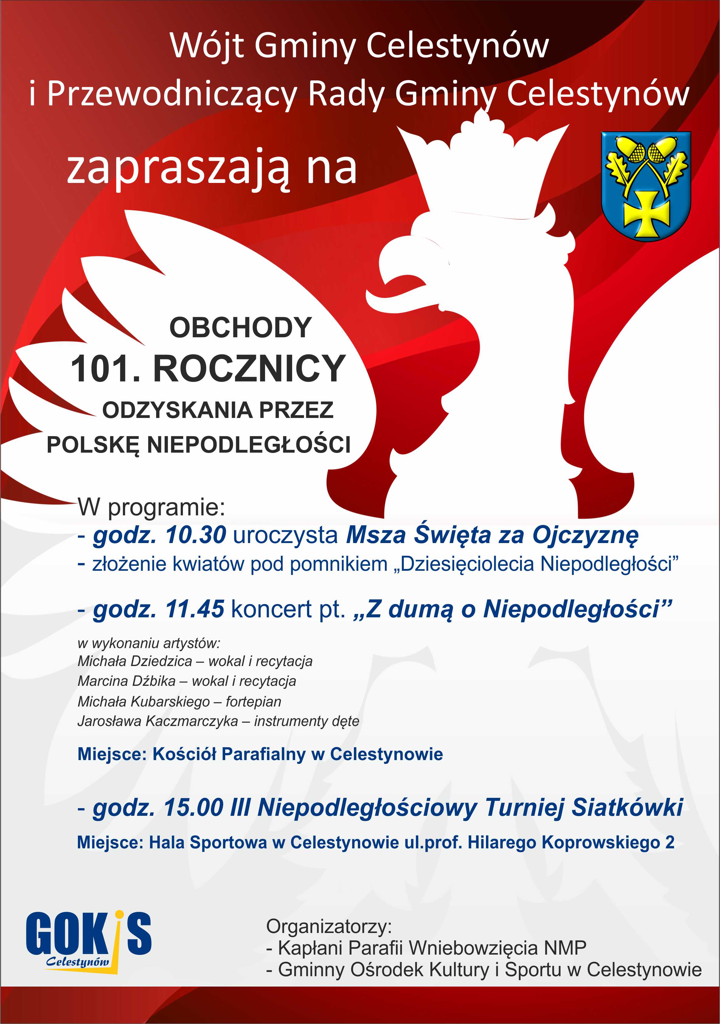 plakat rocznica odzyskania niepodległości 2019