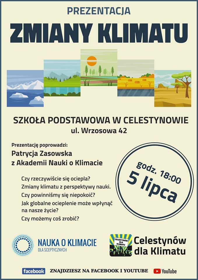 plakat Zmiany Klimatu