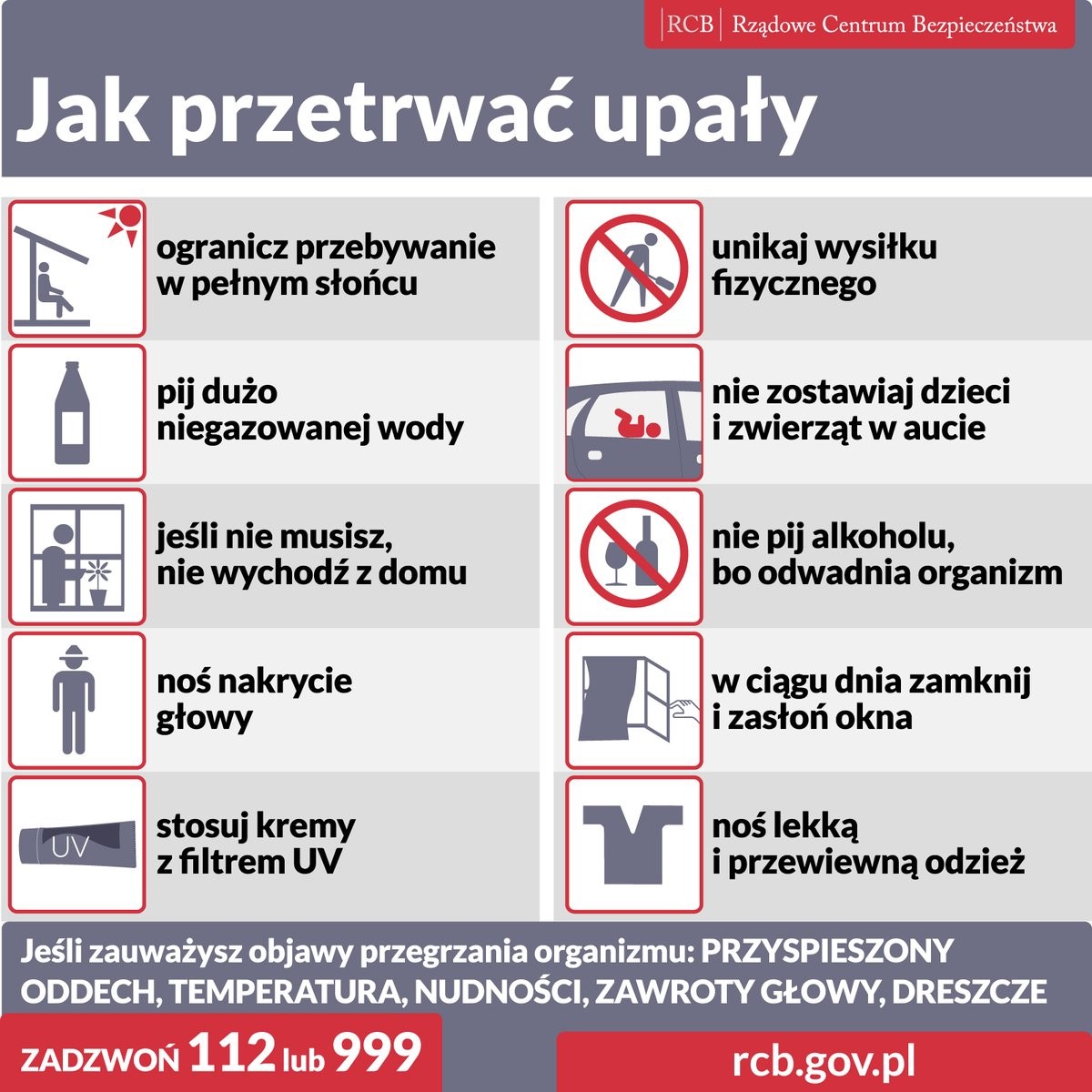 Jak sobie radzić z upałem